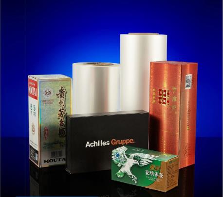Bopp Film Rolls with Moisture Proof Capability and Customized Logo Design