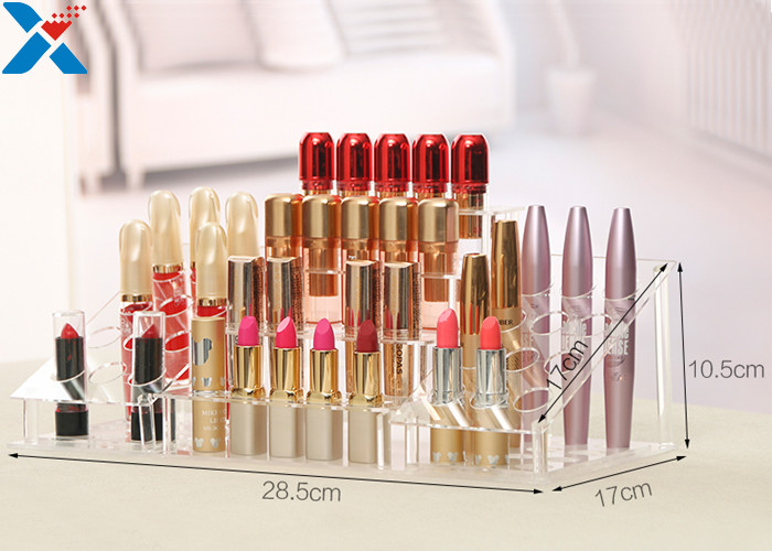 Custom Acrylic Display Stands Pmma Lipstick Display Holder Plexiglass Lip Gloss Display