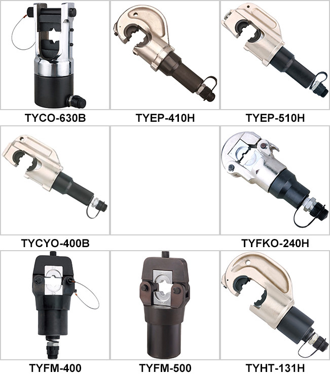 Hexagon Force 300kn Hydraulic Cable Lug Crimping Tool