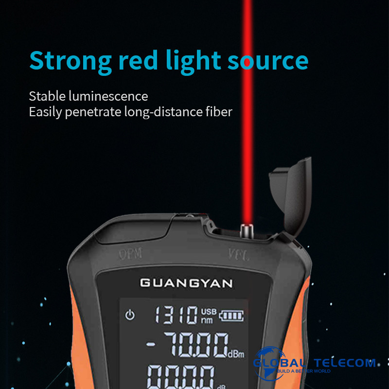 multi function Mini Optical Power Meter , 5 in 1 Opm Power Meter rechargeable battery