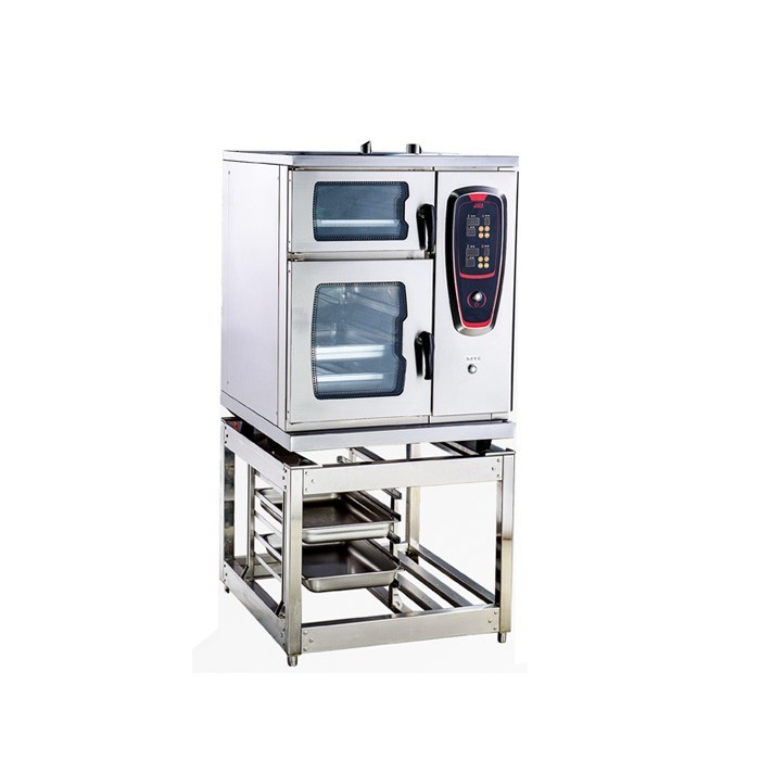 Table Type Double Door Intelligent Electric Food Steamer 6 x 1/1 GN