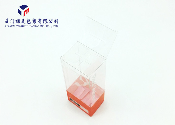 12.5cm Height Eco Friendly Rectangle Shape Hard Plastic Box Packaging For Keyring
