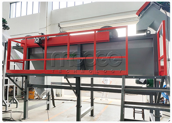 Low Consumption Pet Bottle Hot Washing Plastic Recycling Machine