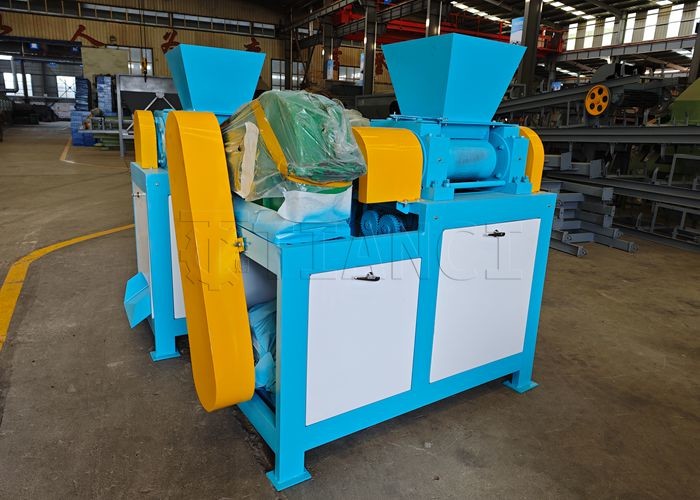 Gypsum Powder To Granules Making Machine Double Roller Press Granulator
