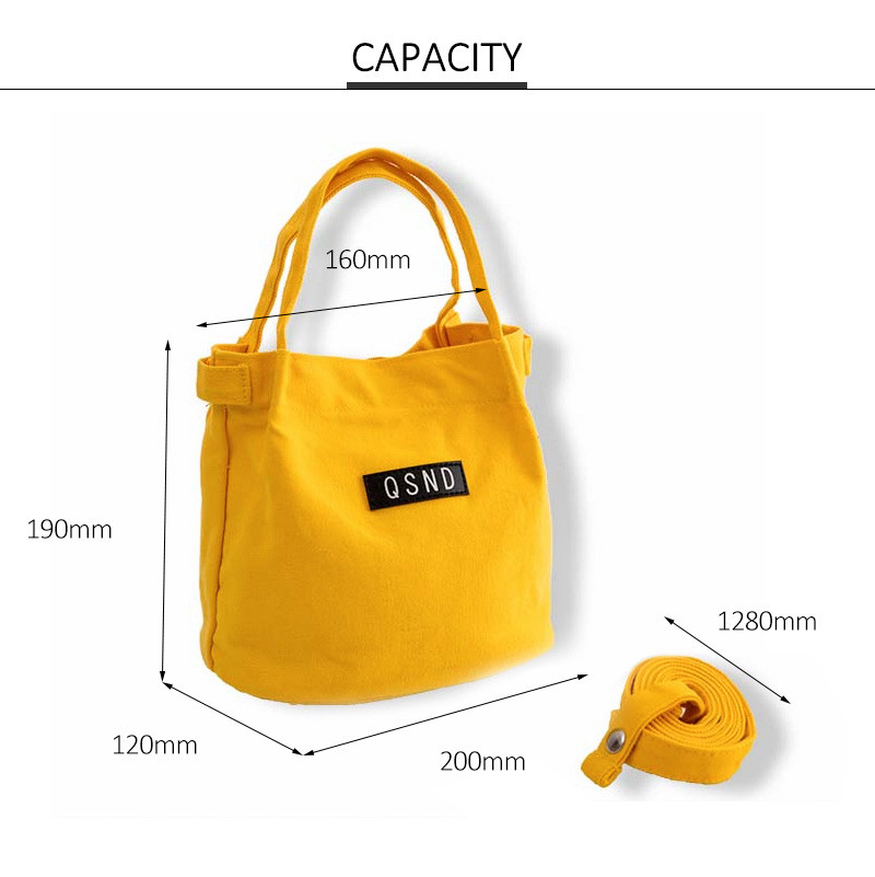 Canvas Insulated Lunch Cooler Bags