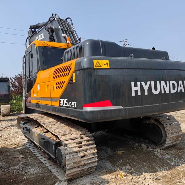Hyundai Heavy Industries R305LC-9T Used Excavator 1.38m3 Bucket Capacity
