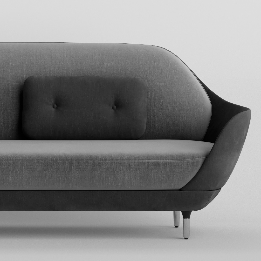 Customization Economic Fritz Hansen Sofa For Hotel Room Decoration
