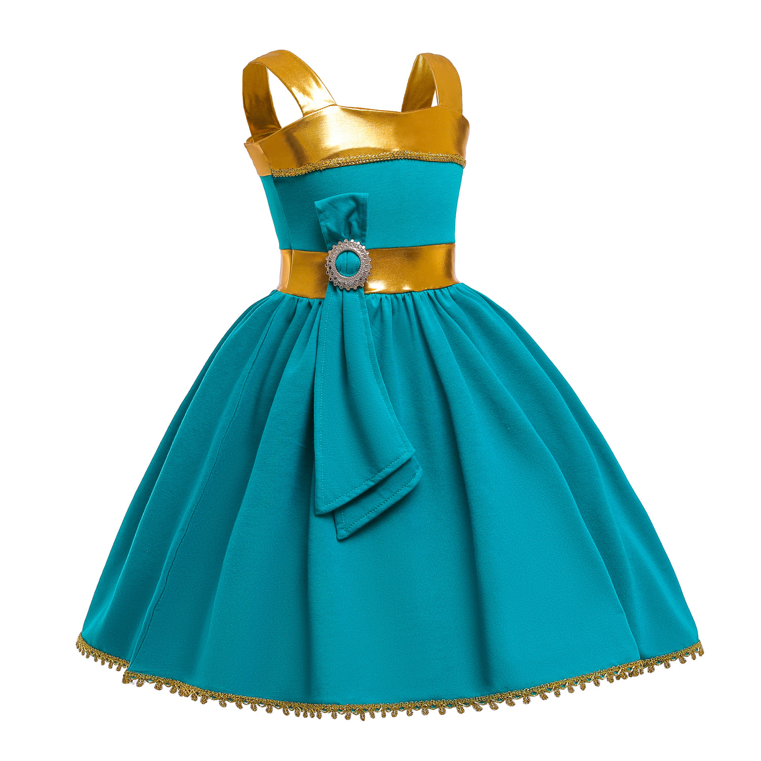 Kids Princess Dress Elena Snow White Dress Children Girls' Party Dresses