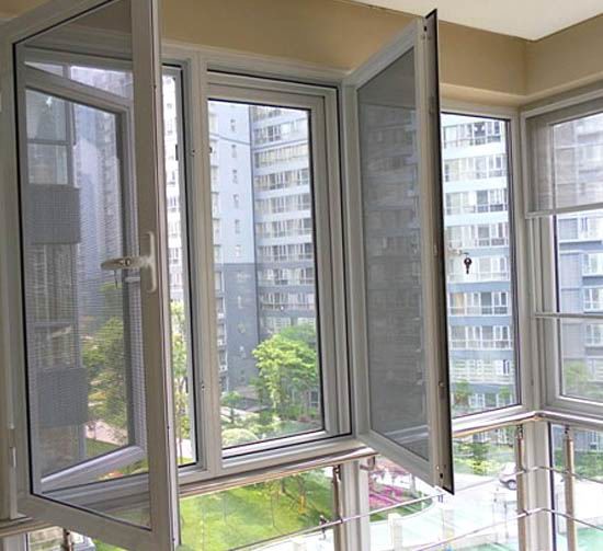 Black coated Factory price stainless steel security window screens/Aluminum decoration security screen