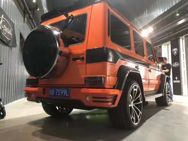 Auto Parts for Mercedes W463 G500 G550 G63 Body Kit W463 G500 G550 G63 Upgrade MSY Style Front and Rear Bumpers Body Kit