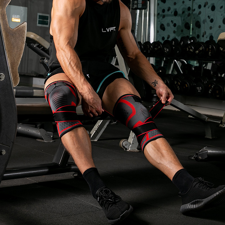 Hot Style Knee Compression Sleeve , knee Sleeve For Sport Protection