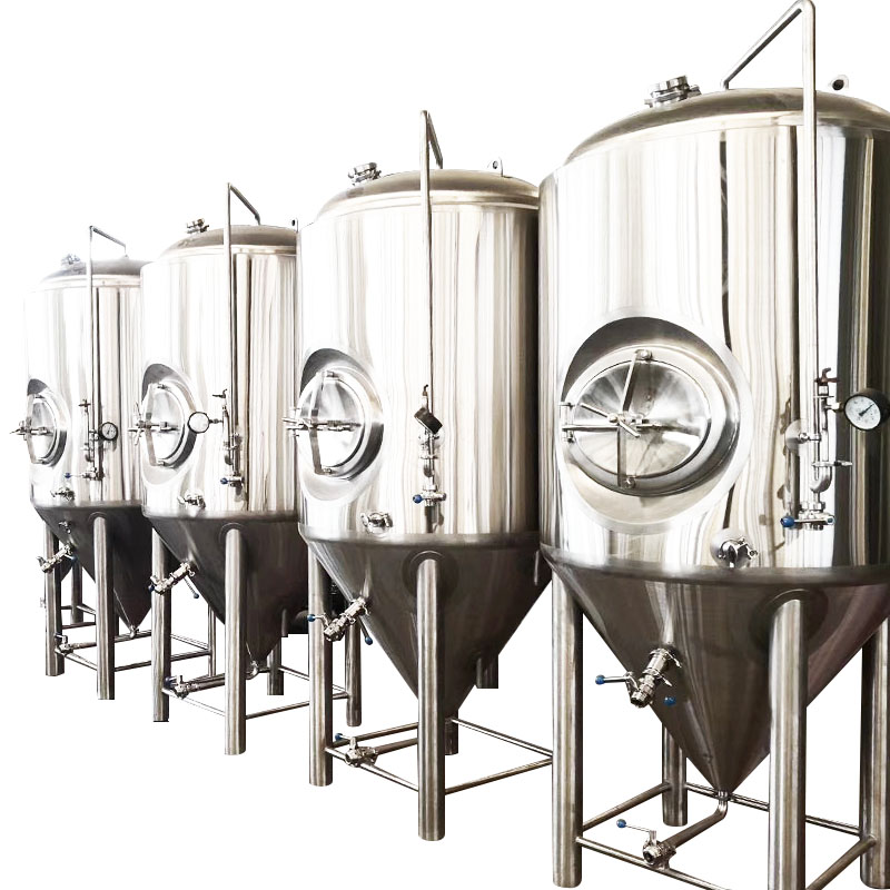 Hotels' Choice GHO Stainless Steel Beer Fermenter with Side Manhole Capacity 100L-20000L