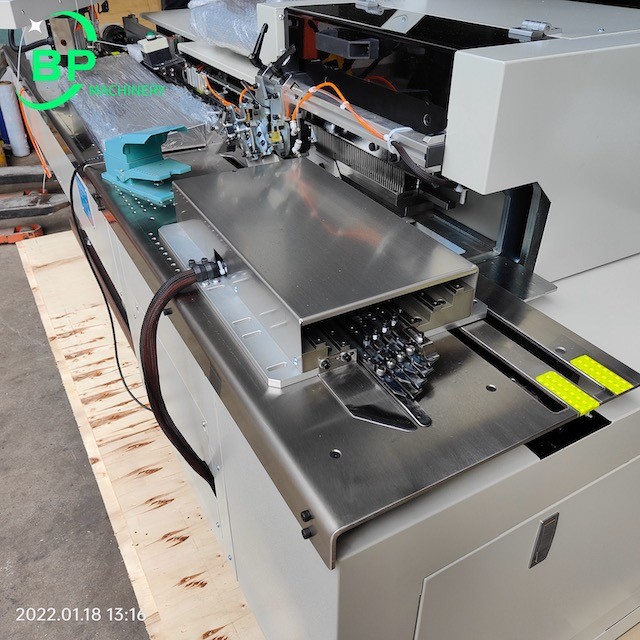 China PBS420 notebook Spiral single wire coil lock binding machine 