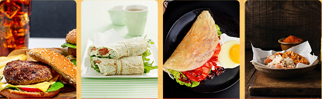 Food Grade 40gsm + 10g PE Material Coated White Kraft Paper For Hamburger Wrapping 