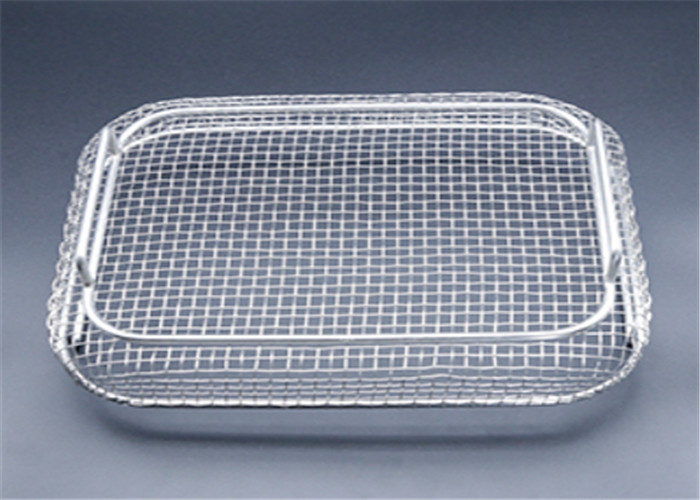 Custom Medical Disinfection Stainless Steel Wire Mesh Baskets