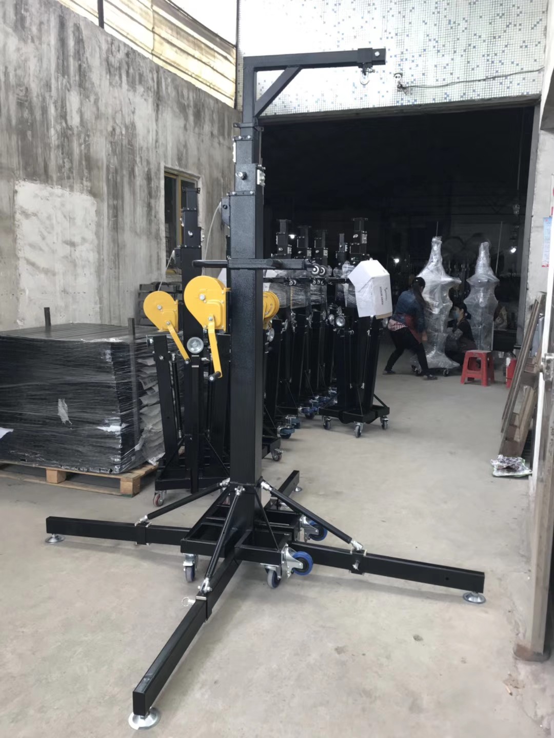 Outdoor Concert Light Truss Stand 2600LB Manual Barring Device