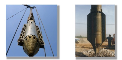 Ground Improvement Vibroflot Equipment Vibroflotation Compaction Of Cohesionless Soils