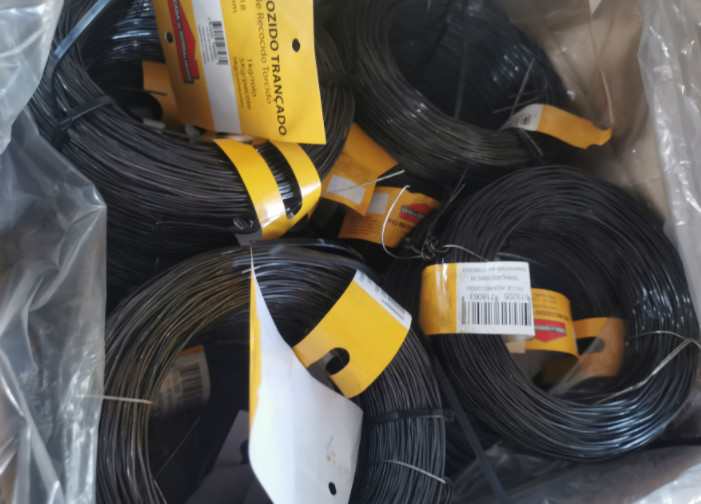 Bwg18 Twisted Black Annealed Steel Wire 1.24mm 1kg/Roll