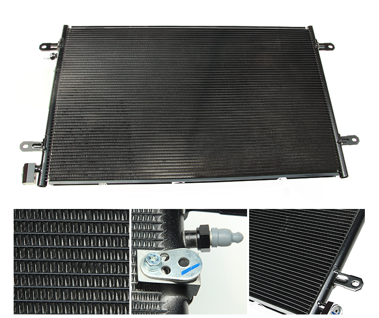 4F0260403P Cooling System Parts A / C Condenser Auto Condenser Kit For Audi A6