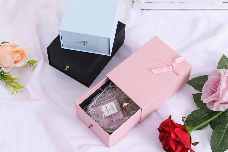 Gift box wholesale color packaging blue small gift box custom packaging solution carton custom size printed logo