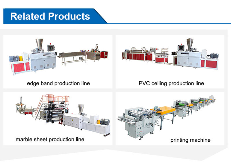 500 To 550pcs/24h PVC Artificial Marble Production Line Artificial Stone Making Machine