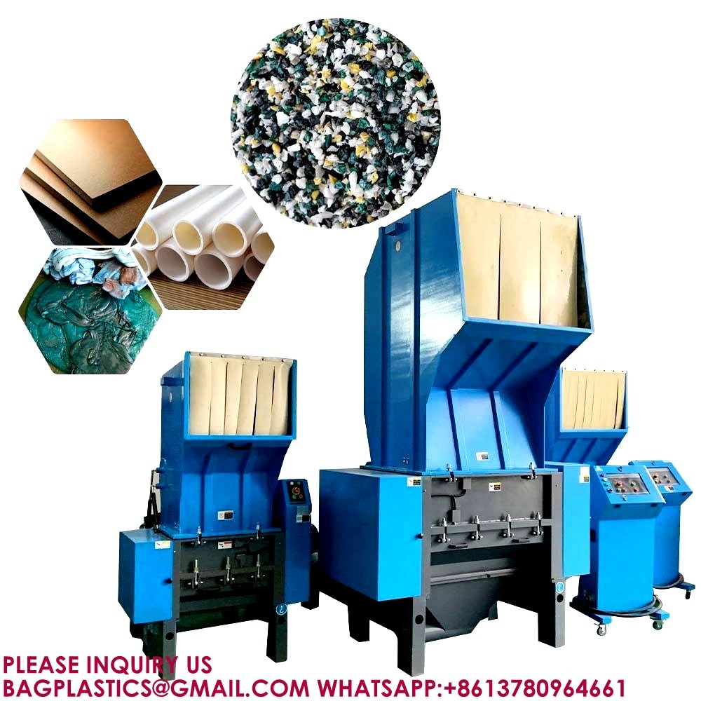 Crushing Machine Plastic Crusher Shredder Grinding Machine, Recycled Plastics, Recyclable