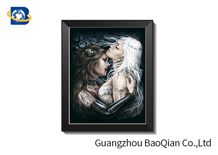 Eco Friendly Europe 3D Lenticular Photography / 3D Lenticular Poster