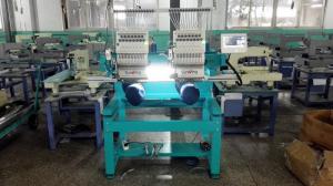 China Portable Two Head Tubular Embroidery Machine Easy For Transit High Precision In Driving on sale