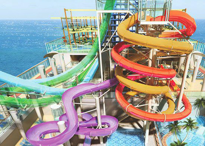Hotel Resort Stimulating Aqua Park Tube Water Slide