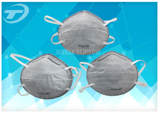 Industrial Protective Disposable Face Mask / Soft N95 Dust Mask