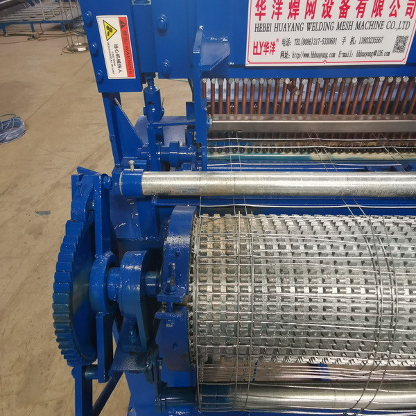 Huayang Wire Dia 2.6mm Automated Welding Machine , 10kw Iron Wire Manufacturing Machine