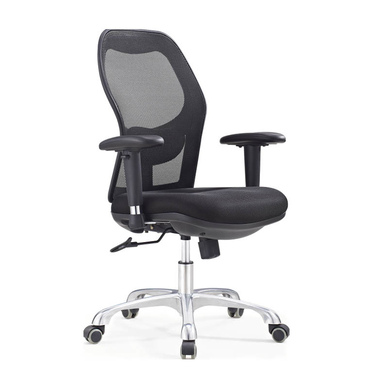 Ergonomic Black Mesh Task Chair Swivel Office Chair For Meeting Room