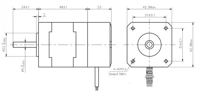 Hybrid Nema17 3d Printer Closed Loop Stepper  With Permanent Magnets 0