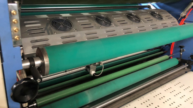 RINO Film Laminating Machine , 1250*1300mm Thermal Laminating Machine 70kw