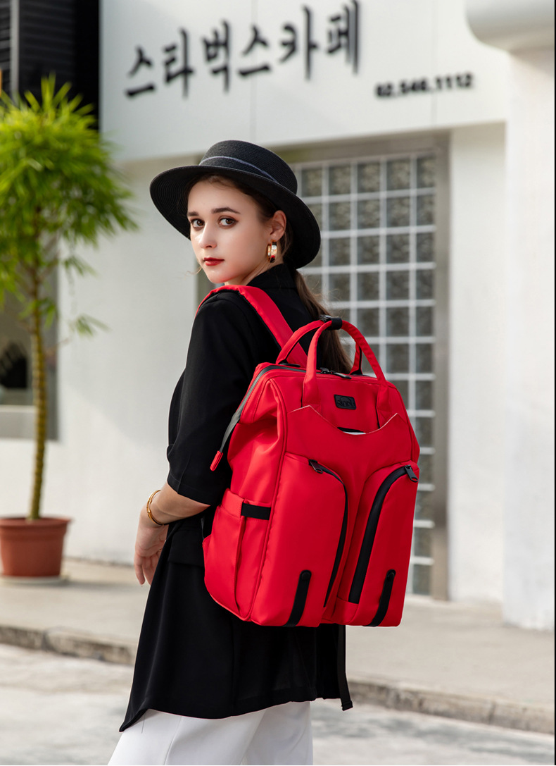 New Mommy Bag Multifunctional Large Capacity Waterproof Maternity Diaper Bag Lightweight Backpack For Mom&Dad