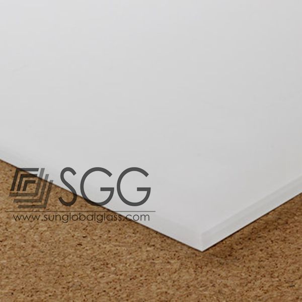 8.38mm opaque laminated safety glass