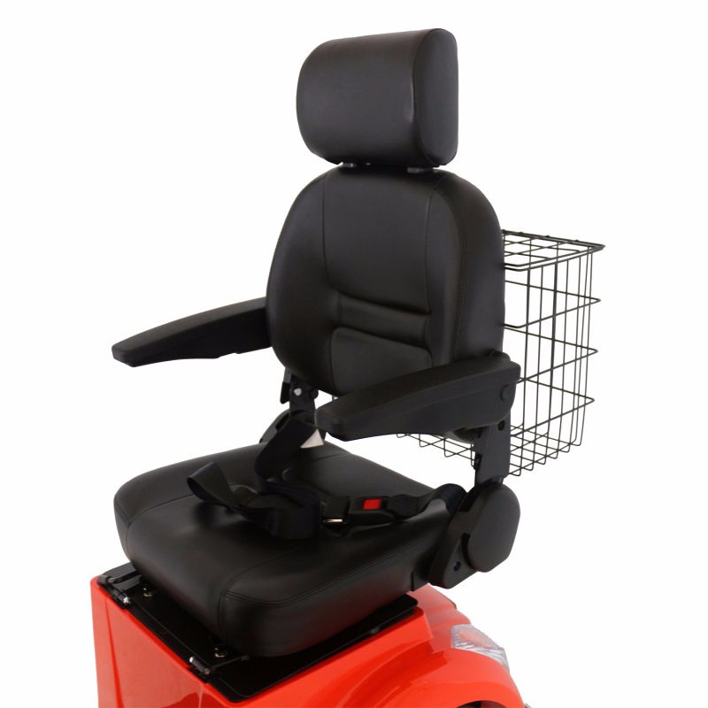 Brushless Gearless Motor 48V-60V 20AH 500W 4 Wheel Electric Mobility Scooter with Drum Brake