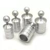 Buy cheap CNC Custom Milling Parts Hardness Metal Hardware Parts Silver ISO9001 from wholesalers