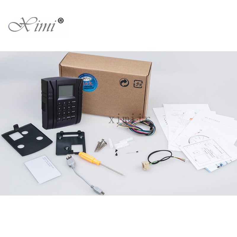 125KHZ RFID Card Access Control And Time Attendance With Keypad ZK SC203 Door Access Control System With TCP/IP