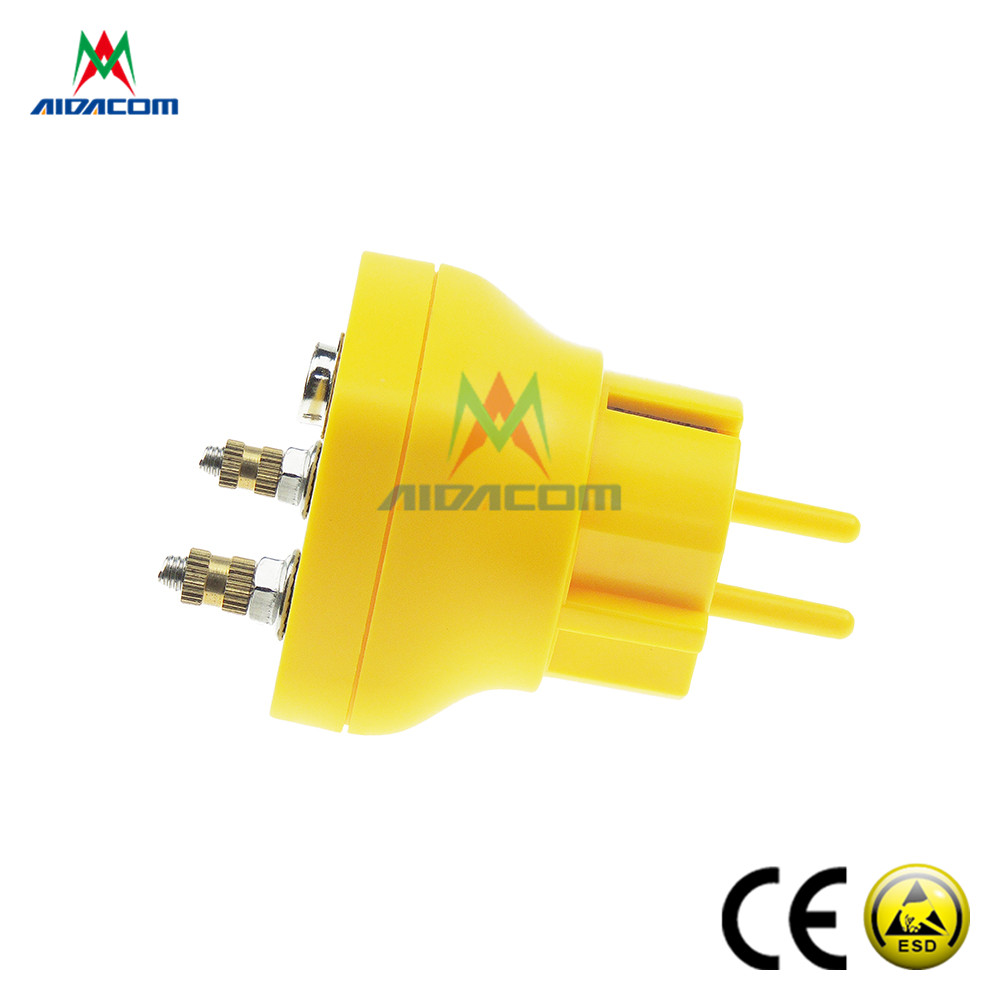 EU EBP 2 X 10mm Stud M5 Posts Earth Grounding Plug