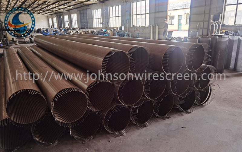 304 Stainless Steel 219mm Well Water Screen Filter Continuous Slot