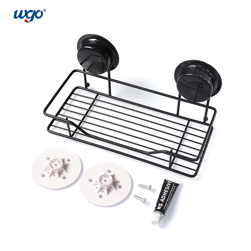Damage Free Mounting Self Adhesive Shower Caddy No Drilling Hole Needed