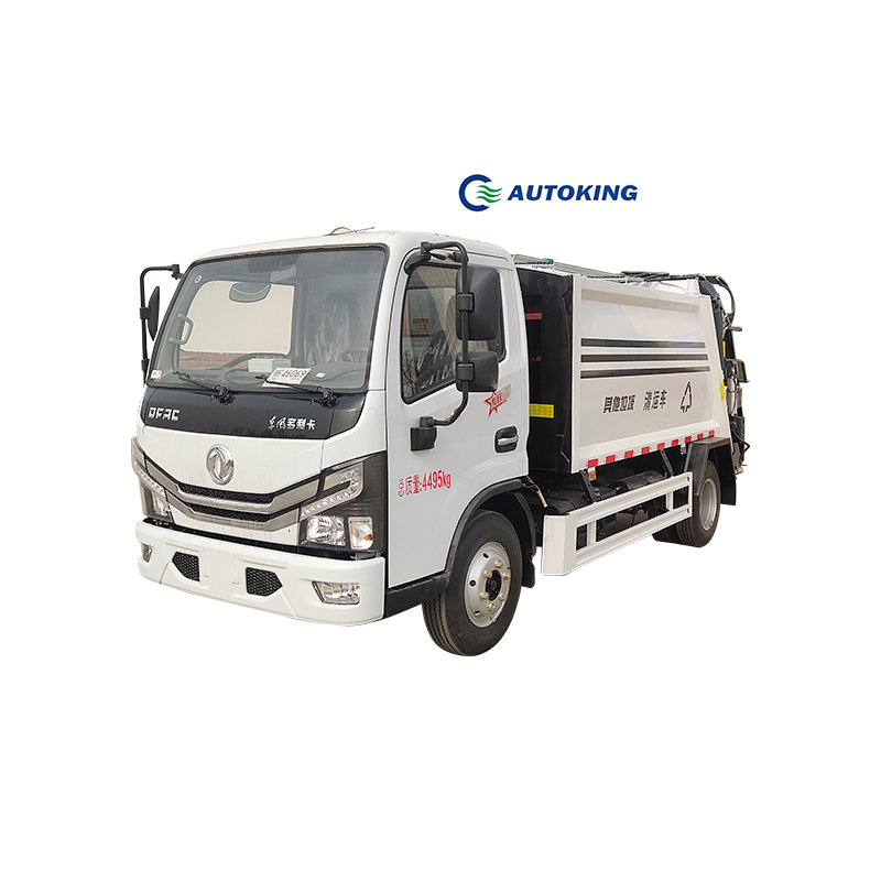 Waste Collector Compact Garbage Truck For Sale China Dongfeng 5cbm 10cbm 15cbm Garbage Truck 4X2