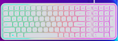 1800mAh Battery Keyboards Mouse Combos 370g Supports 2.4G Wireless And Bluetooth Dual-mode Colorful RGB Backlighting For Gamers Office Workers