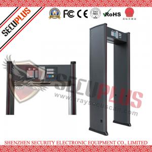 China SPW-IIIC Door Frame Metal Detector , 18 Zones Walk In Metal Detector Alarm Counter on sale