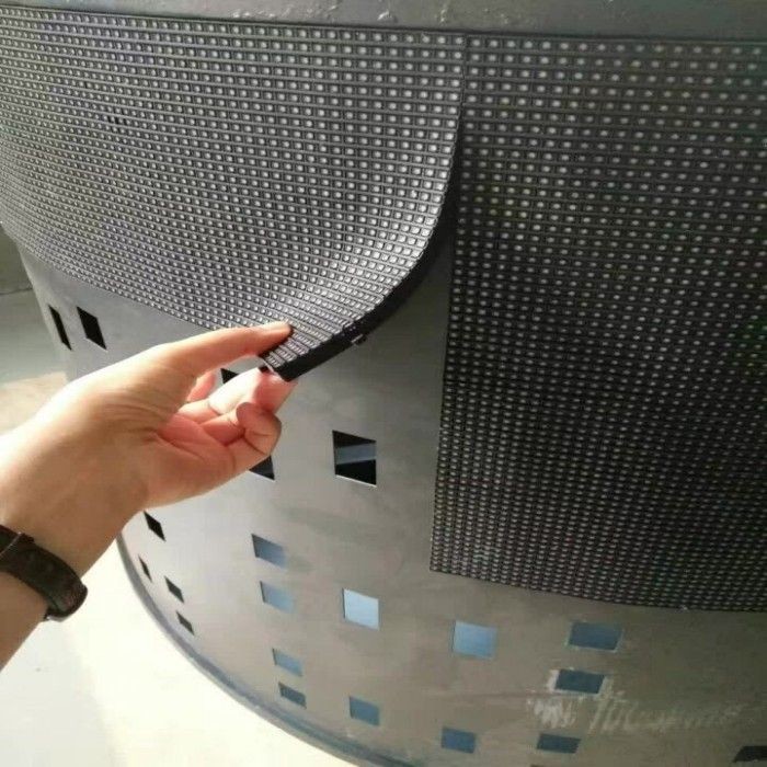1/16 Scan MBI5124 / ICN 2038S Soft Flexible LED Screen 1000cd/㎡