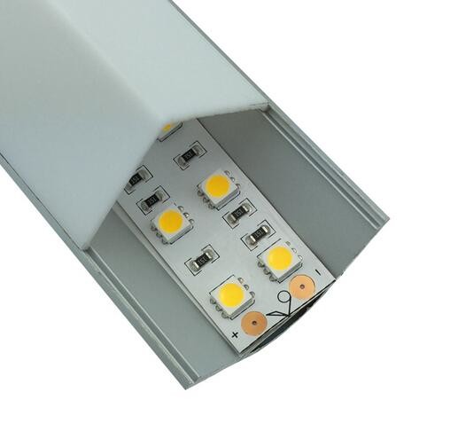 U type Corner Led aluminum extrusion profiles led profiles made from shenzhen with 1/2/3 meter length
