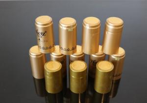China PVC Shrink Sleeve Capsule for Olive Oil Bottle Cap  wine bottle caps shrink capsules on sale