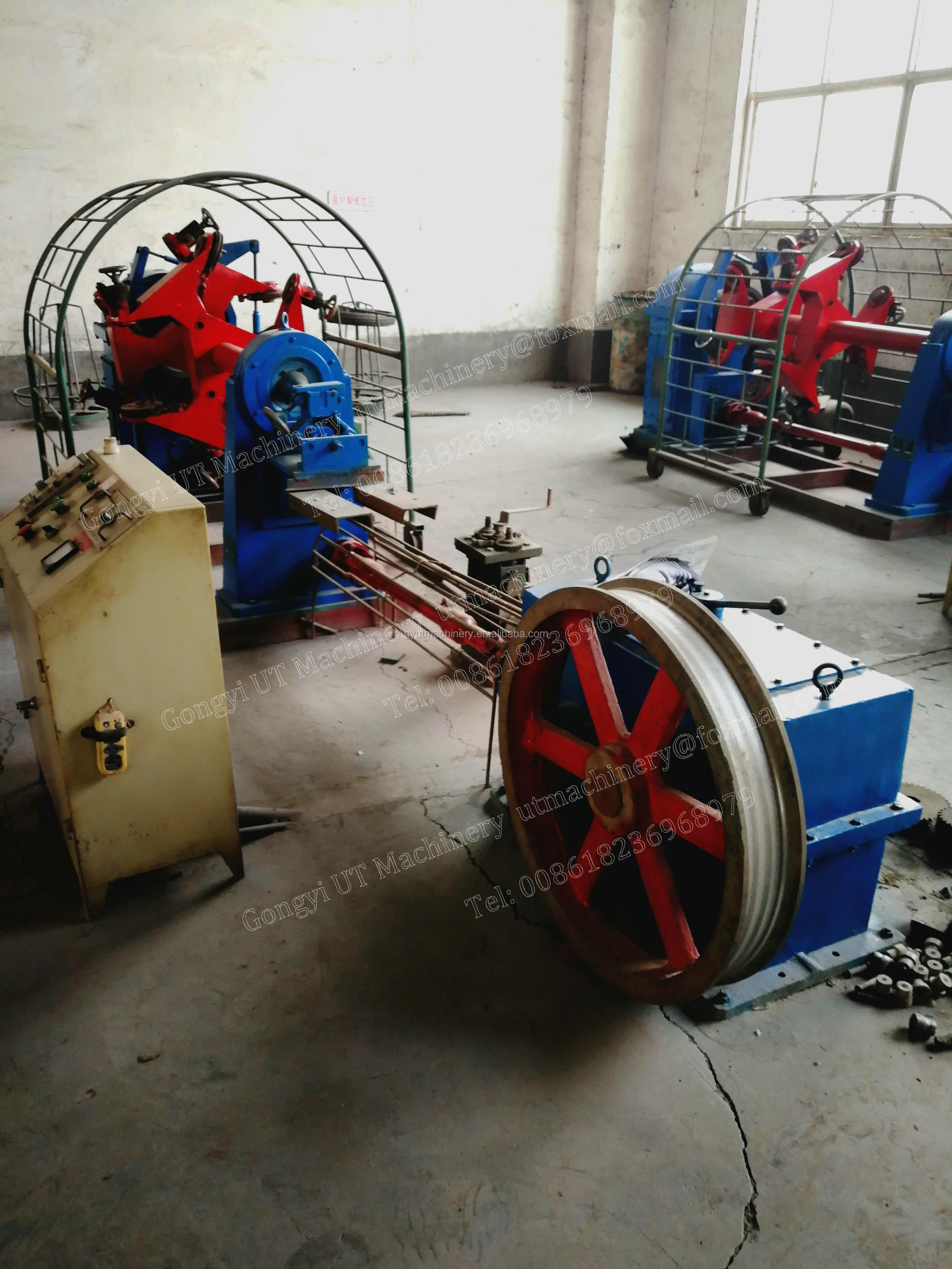 PN1000 Bobbin 1250mm High Carbon Steel Wire Reel Drum Wire Stranding Machines