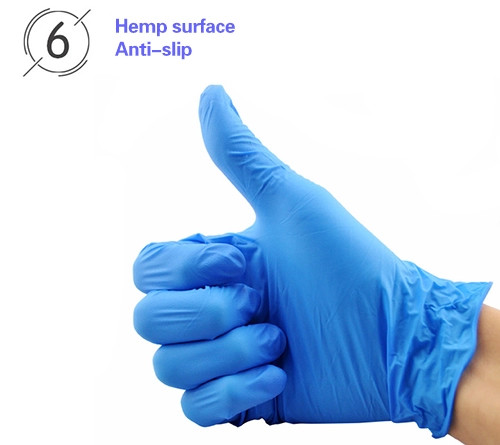 Oil Proof Disposable Nitrilo Gloves 4.5g For Personal Care